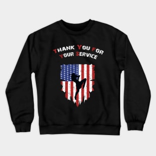 Veterans Day Desgin Crewneck Sweatshirt